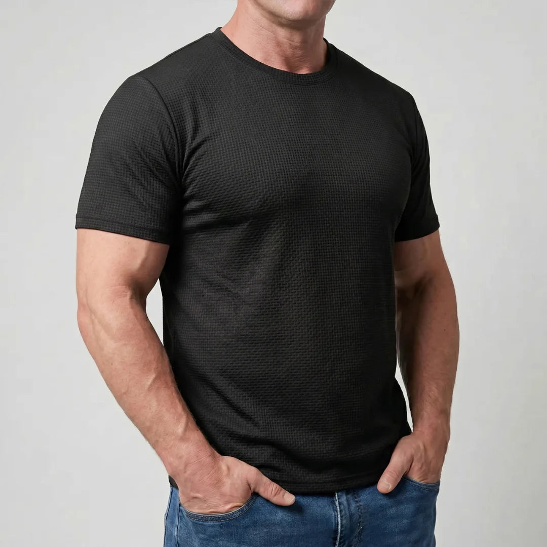Arden - Ultrabequemes Herren-T-Shirt mit Rundhalsausschnitt